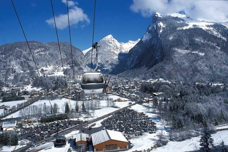 Apartamento Duplex Samoens 4/6 Couchages Exterior foto